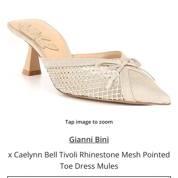 Gianni Bini Mesh Mules - Picture 8 of 9